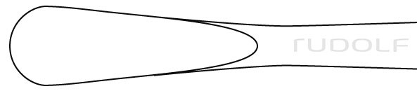 RU 5417-12 / Raspatory, Cobb, Sharp 50 cm - 20", 10 mm