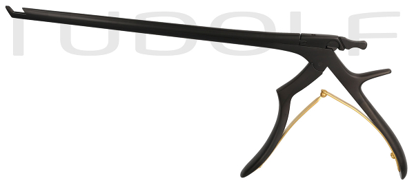 RU 6468-54Z / Rongeur Kerrison, Cutt. Upw. 40°, Proclean Std, Thin Foot Plate, Cer. C., 23cm
, 9", 4mm
