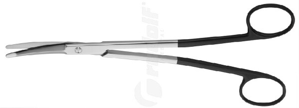 RU 1683-19M / Forbice Freeman-Gorney, Curva, MC 19,0 cm