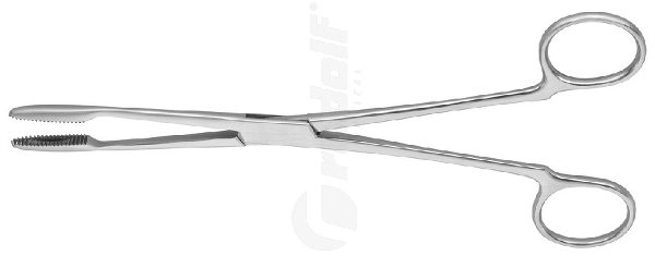 RU 3862-20 / Dressing Fcps Gross-Maier, Straight, Without Ratchet, (L) 20 cm - 8"