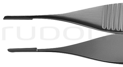 RU 4035-52 / Adson Suture Forceps, Str., 1 mm, (L) 12 cm - 4 3/4"