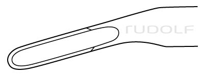 RU 5597-14 / Gubia Smith-Petersen, Poco Curva, 4 mm, 24 cm