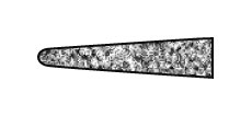 RU 5852-18H / Mikro-Nadelhalter Microgrip, Streamline Ger., m. Sperre, Ti, 18cm
