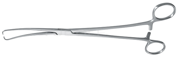RU 7166-28 / Pinza Per Abbassare L'utero Duplay 25cm