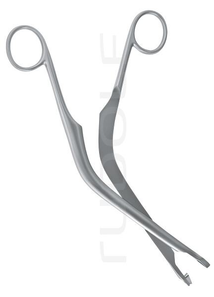 RU 7263-21 / Pinza Tagliente Per Biopsia Faure 21cm