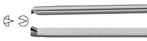 RU 7863-14 / Pinza Auricolare Lucae, 1x2 D, 14 cm - 5 1/2", 2 mm