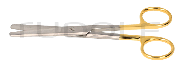 RU 1004-14 / Scissors, Bl/Bl, Str., Tc,Fig. 1 14,5 cm, 5,75"