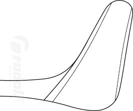 RU 8002-01 / Especulo Nasal Hartmann-Halle, Figura 1, 15 cm - 6"