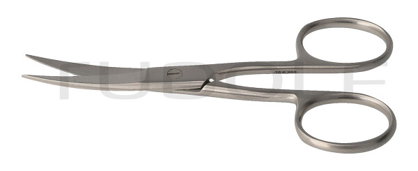 RU 2983-10 / Forbice Per Unghie, Curva 10,5 cm