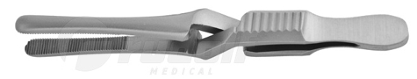 RU 3146-17 / Bulldog Clamp Johns Hopkins, Str. 90 mm, 3,5"