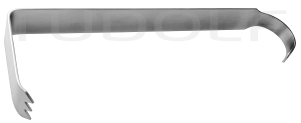 RU 4575-01 / Retractor Hibbs, Fig. 1 23 cm - 9", 75 x 25 mm