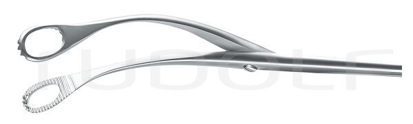 RU 8560-20 / Blohmke Tonsil Hold. Fcps., 8"