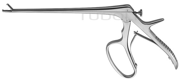 AT303-020 / Pinza Para Menisco C/Tuerca Fijadora 1x2 Dientes, Lu 170 mm