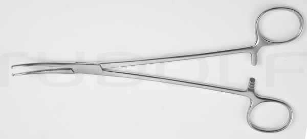 RU 3306-20 / Ligature Fcps Heiss, Cvd., 1x2T. 20 cm, 8"