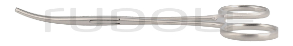 RU 3011-14 / Hemost. Fcps Ochsner-Kocher, Cvd., 1x2T. 14 cm, 5,5"