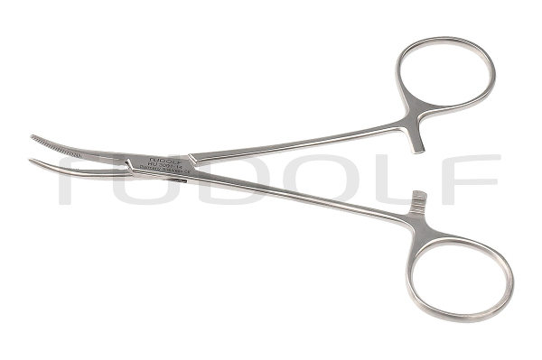 RU 3091-14 / Delicate Haemostatic Forceps Providence, Curved, 14.5 cm - 5 3/4"