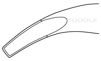 RU 5568-16 / Pince Gouge Mead, 16,5 cm 16,5 cm