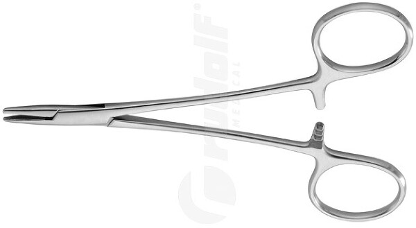 RU 5924-12 / Needle Holder Derf, Str. 12,5cm, 5"