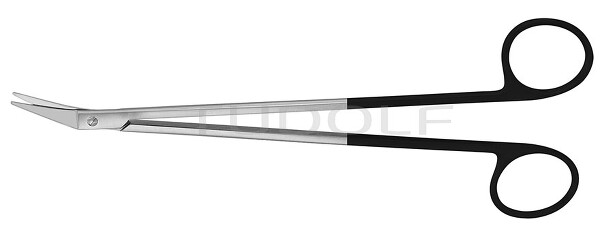 RU 1721-19M / Forbice Vascolare Potts-Smith, MC 18,5 cm, 45°