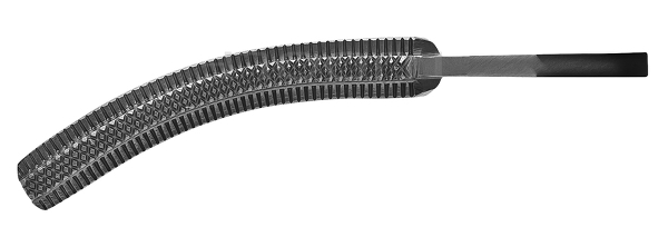 RU 3391-16 / Pinza P. Emorroide Fergusson, Curva, 1x2D 16,0 cm