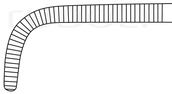 RU 3330-15 / Ligaturklemme Mixter 15,0 cm