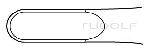 RU 5608-23 / Bone Rongeur, Stille 23 cm - 9", 6 mm