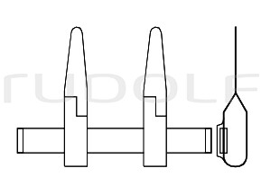 RU 3976-81 / Micro Approximator Biemer-Müller 9x5mm, Occlusion Pressure: 25-30Gr.