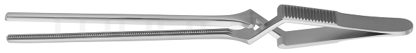 RU 7586-07 / De Bakey Atraumatic Bulldog Clamp, Str., (L) 8 cm - 3 1/4"