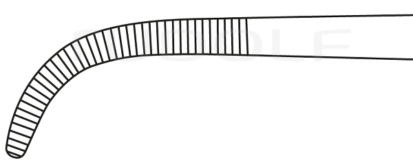 RU 3291-21 / Ligature Fcps Overholt-Geissendörfer, Cvd 21 cm, 8,25"