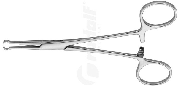 RU 3118-01 / Pinza Di Fissaggio Per Vasectomia 14,0 cm