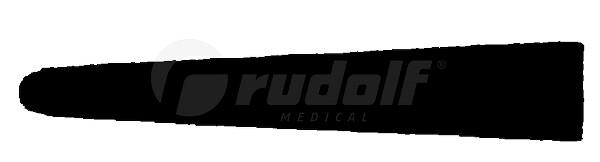 RU 7890-23 / Micro-Pinza Auricular, Recta, Lisa, 0.8 x 4 mm, 8 cm - 3 1/4"