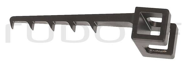 RU 6431-55 / Crochet MC Culloch, Noir, 1 Pce, 50 mm