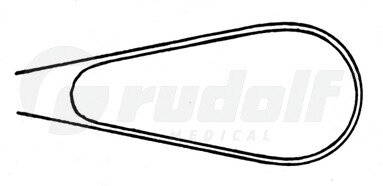 RU 7281-05 / Cucchiaio Uterino Gourdet, Fig. 5 14mm, 28cm