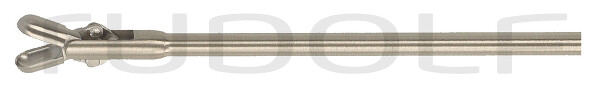 RF207-343 / Biop.-Forceps, Semi-Rigid, Oval, Double Act 7 Fr/2,3 mm, Wl 340 mm