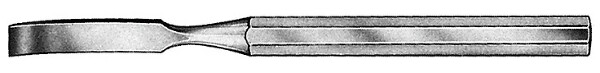 RU 5321-03 / Osteotomo Hoke, Retto 4mm, 14cm
