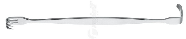 RU 4487-01 / Divaricatore Baby-Senn-Müller, Doppio Acuto, 15,5 cm