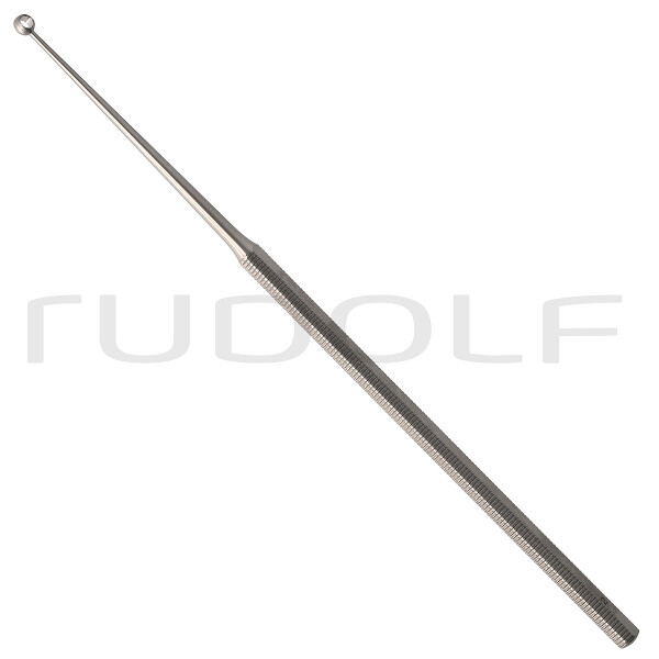 RU 7902-02 / Cureta Buck, Fig. 2,Recta, Aguda, I Ø 2.4 mm, E Ø 3.7 mm, 14.5 cm - 5 3/4"