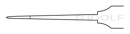 RU 4075-14 / Mikro-Pinzette Austin, ger. 14,0 cm