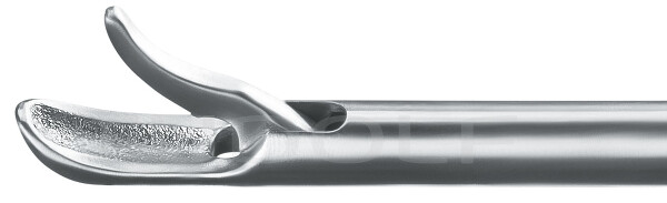 LP354-345 / Porte-Aiguille, Manche Courbé, Ergonom. Auto-Redressant, Long. Utile 450mm, Ø5mm