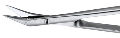 RU 1771-25R / Forbice Vascolare, Ac/Ac, Manico Piatto 25°, Streamline, 18,0 cm