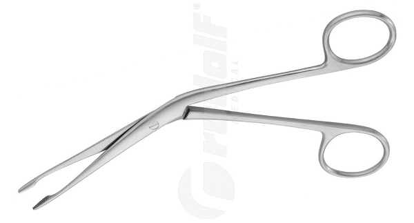 RU 8050-16 / Nasentamponzange Hartmann, Feines Modell, 16 cm