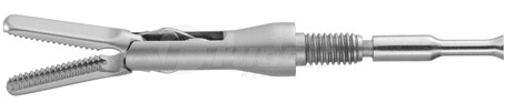 RS000-659 / Insert Grasping Fcps., Cooley, Fine, Double Action, Slimline, 5 mm