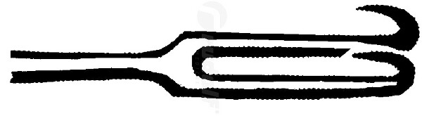 RU 8292-02 / Gancho P. Mucosa Joseph, 2 mm