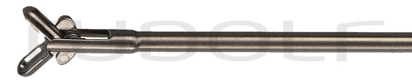 RF205-343 / Pe-Zange, Halbstarr, Oval, Doppelbew. 5 Charr./1,6 mm, NL 340 mm