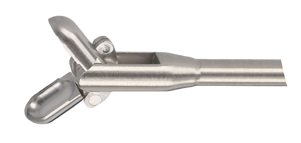 RF209-403 / Pe-Zange, Halbstarr, Oval, Doppelbew. 9 Charr./3,0 mm, NL 400 mm