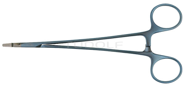 RU 6059-68U / Needle Holder Micro-Ryder, Microgrip, Ti 18cm, 7"