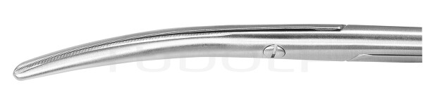 RU 1334-18M / Präp. Schere Metzenbaum, Geb., Tc/Mc 18,0 cm