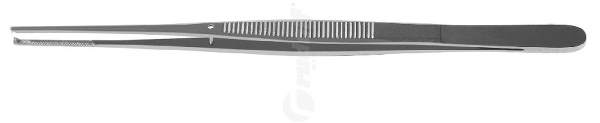 RU 4155-15 / Pinzette Waugh, Chir., 1x2 Z., Gerade, (L) 15 cm