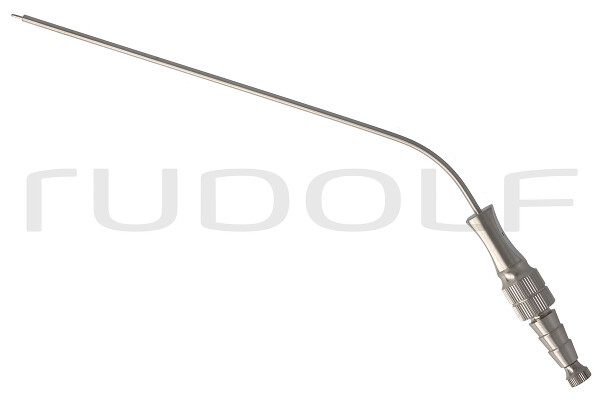 RU 6420-27 / Suction Tube Frazier (Fergusson), Ø 2,3mm 7 Ch/Fr, (Wl) 130mm - 5", W. CUT-OFF, LUER-HUB and Stylet