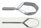 RU 3955-10 / Gefässclip, ger. 10Mmx2mm
, Schließkraft: 150G, 1.47N